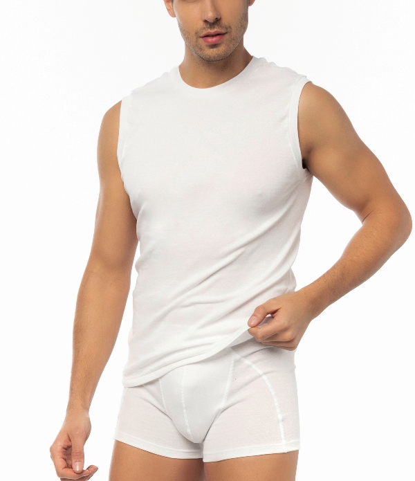 MINERVA ΑΝΔΡΙΚΗ Φανέλα αμάνικη MICROCOTTON * 2 TEMAXIA* -3746 MINERVA ΑΝΔΡΙΚΗ Φανέλα αμάνικη MICROCOTTON * 2 TEMAXIA* -3746