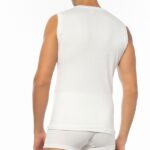 MINERVA ΑΝΔΡΙΚΗ Φανέλα αμάνικη MICROCOTTON * 2 TEMAXIA* -3747