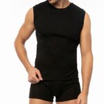 MINERVA ΑΝΔΡΙΚΗ Φανέλα αμάνικη MICROCOTTON * 2 TEMAXIA* -0