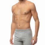 MINERVA ΑΝΔΡΙΚΟ Boxer Classic με κουμπί & ΑΝΟΙΓΜΑ 100% COTTON-0