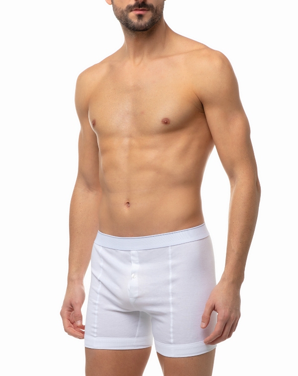 MINERVA ΑΝΔΡΙΚΟ Boxer Classic με κουμπί & ΑΝΟΙΓΜΑ 100% COTTON-3794