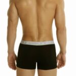 Set of 2 men's boxer briefs with outer elastic