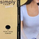 PALCO SIMPLY BEST ΓΥΝΑΙΚΕΙΑ ΦΑΝΕΛΛΑ ΚΟΝΤΟ ΜΑΝΙΚΙ, ΣΑΤΕΝ ΤΕΛΕΙΩΜΑ 100% COTTON-3043