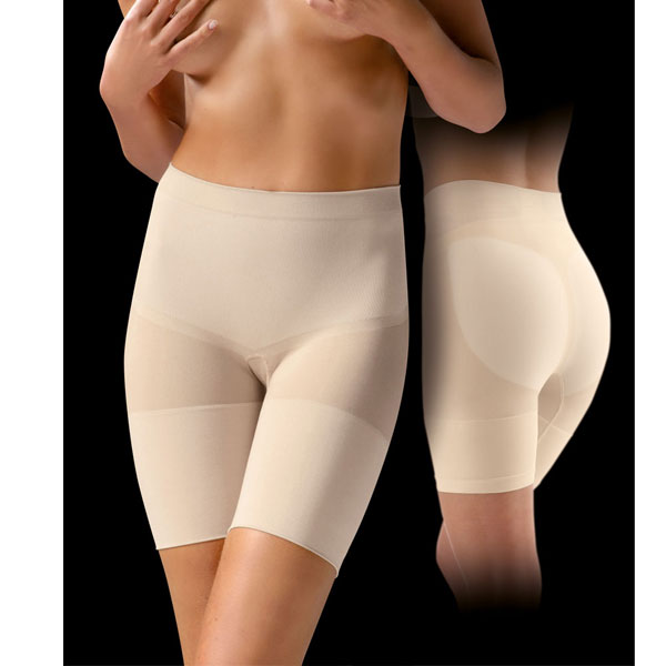 CONTROLBODY GOLD LASTEX WITH LONG LEG-0 CONTROLBODY GOLD LASTEX WITH LONG LEG