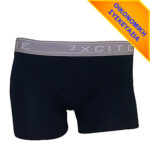 Set of 2 men's boxer briefs with outer elastic