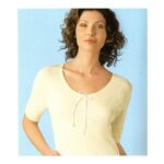 PALCO CLASSIC WOOL ΓΥΝΑΙΚΕΙΑ ΦΑΝΕΛΛΑ ΚΟΝΤΟ ΜΑΝΙΚΙ 100% ΜΑΛΛΙ-377