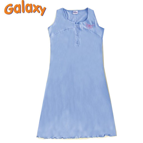 Galaxy Women's Cotton Summer Nightgown Sleeveless