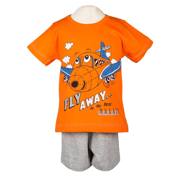 Galaxy Kids Summer Cotton Pyjamas "Fly Away"