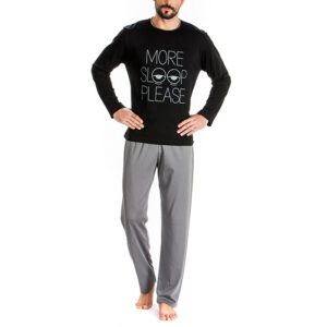 Minerva Men's Cotton Pyjamas More Sleep