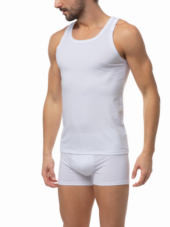 MINERVA Tencel Ανδρική Αμάνικη Φανέλα-3810