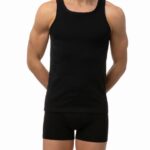 MINERVA Tencel Ανδρική Αμάνικη Φανέλα-3811