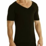 PALCO Ανδρική φανέλα κοντό μανίκι Classic Comfort με ""V"". Σύνθεση: 100% βαμβάκι.-0