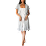 Galaxy Women's Summer Robe with Sleeve