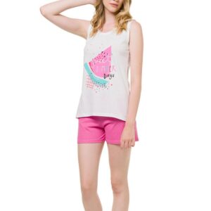 Harmony Women's Youth Summer Print Babydoll