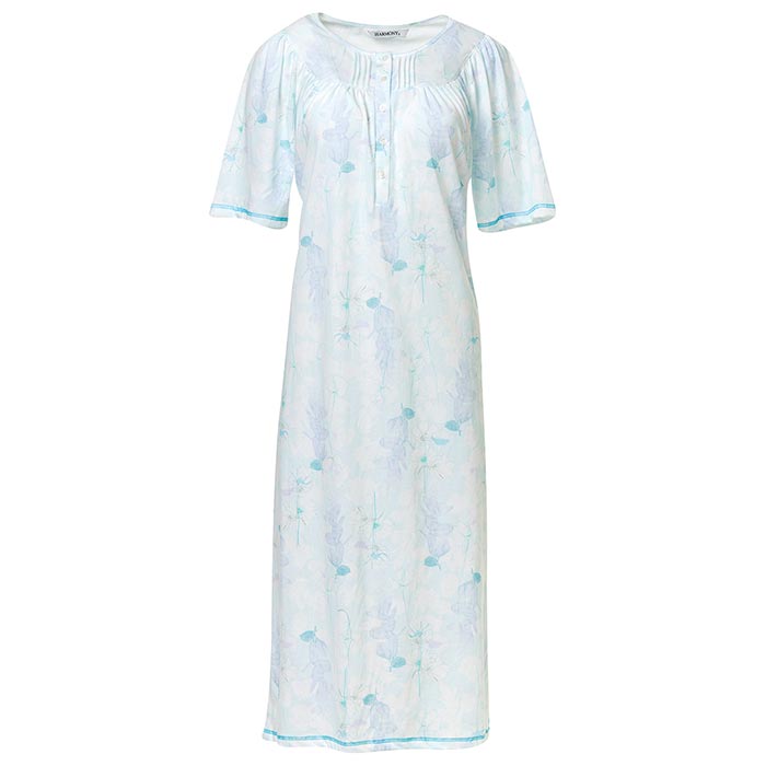Harmony Women's Classic Summer Nightgown with Sleeves Harmony Women's Classic Summer Nightgown with Sleeves