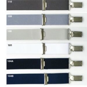 VICTORIA τιράντες ανδρικές στενή μονόχρωμη-4231