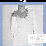 YSABEL MORA Γυναικείo Μακρυμάνικο μπλουζάκι Cotton Nature.-4444
