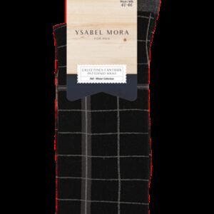 YSABEL MORA Men's Cotton Socks with Pattern