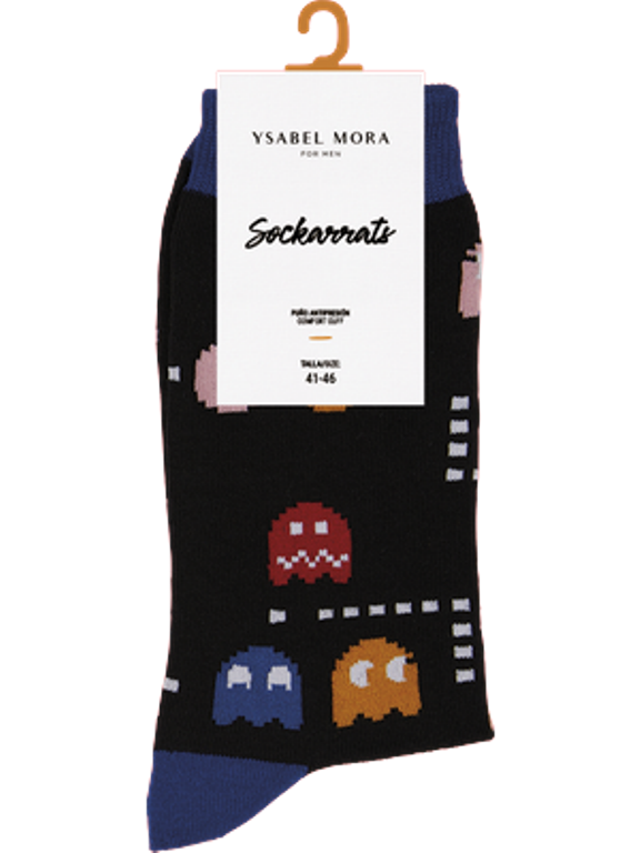 YSABEL MORA Men's sock Cotton with pattern Sockarrats-0 YSABEL MORA Men's sock Cotton with pattern Sockarrats