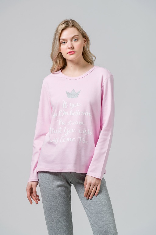 Harmony Women's Winter Pyjamas with print CLEARANCE