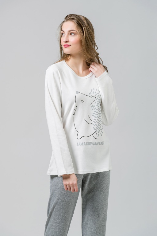 Harmony Women's Winter Pyjamas with print
