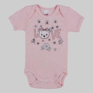 Minervakia Babies Love Κοντομάνικο Βρεφικό Φορμάκι 4 τμχ-4739