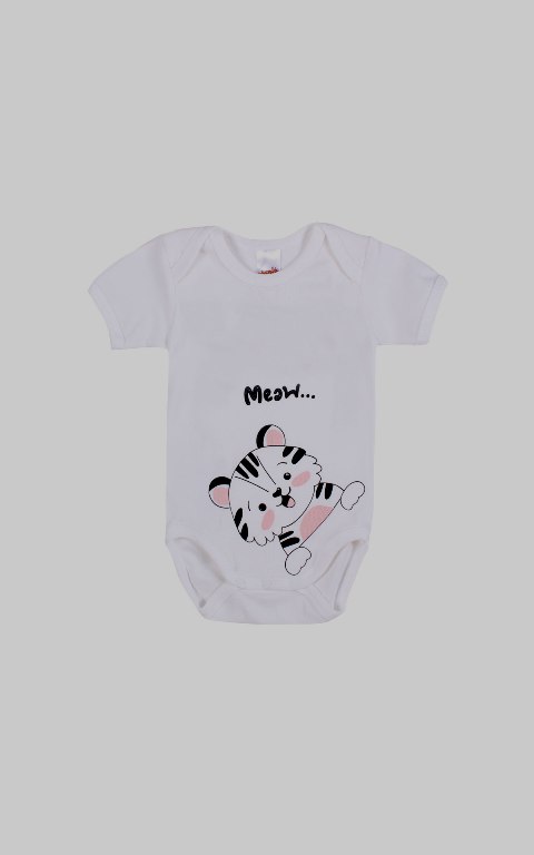 Minervakia Babies Love Short-sleeved baby Onesie-4741 Minervakia Babies Love Short-sleeved baby Onesie