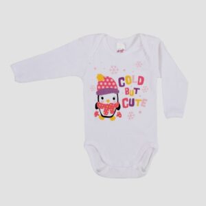 Minervakia Babies Cold But Cute Μακρυμάνικο Βρεφικό Φορμάκι 2-4747
