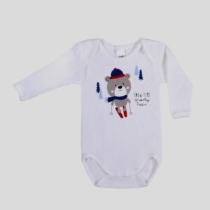 Minervakia Babies Snow Time Μακρυμάνικο Βρεφικό Φορμάκι 2 τμχ-4755