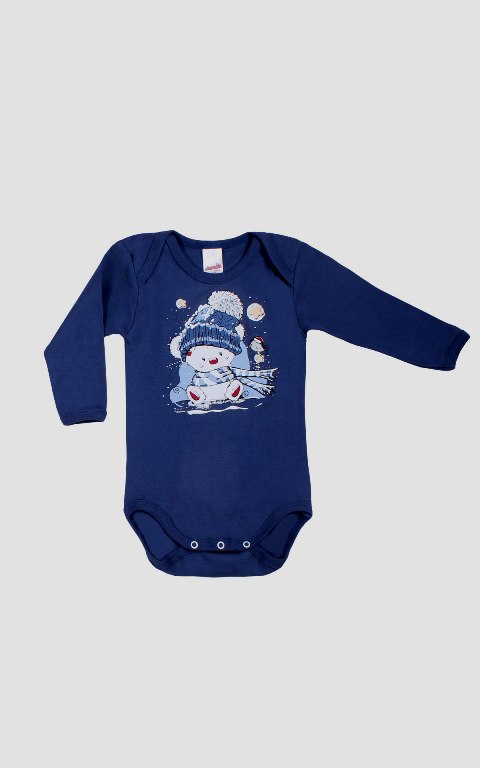 Minervakia Babies Snow Time Μακρυμάνικο Βρεφικό Φορμάκι 2 τμχ-4756