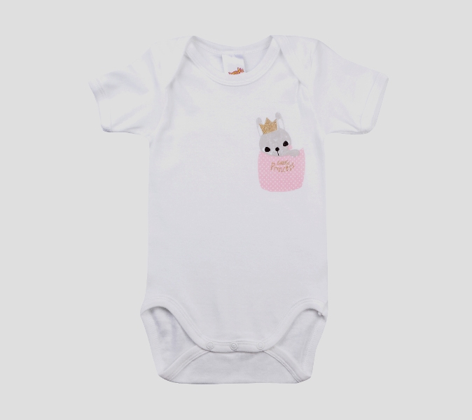 Minervakia Babies Princess Κοντομάνικο Βρεφικό Φορμάκι 4τμχ-4651