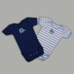 Palco Baby - βρεφικό φορμάκι κοντό μανίκι Σετ 2 τεμάχια-0