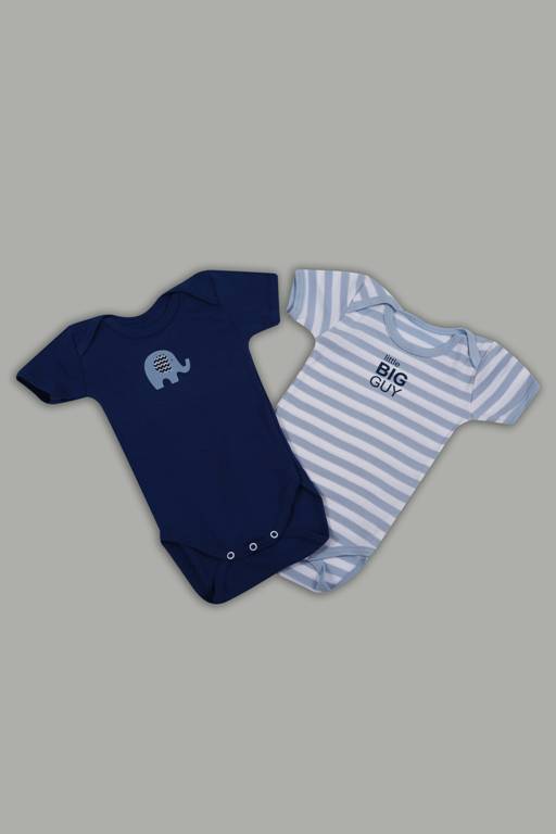 Palco Baby - βρεφικό φορμάκι κοντό μανίκι Σετ 2 τεμάχια-0