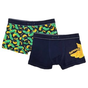 WALK CHILDREN'S BOXER BAMBOO WITH DESIGN 2 ITEMS