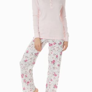 Minerva Women's Cotton Pyjamas Autumn Rip