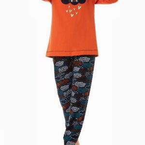 Minerva Women's Cotton Pyjamas Dance in the Rain