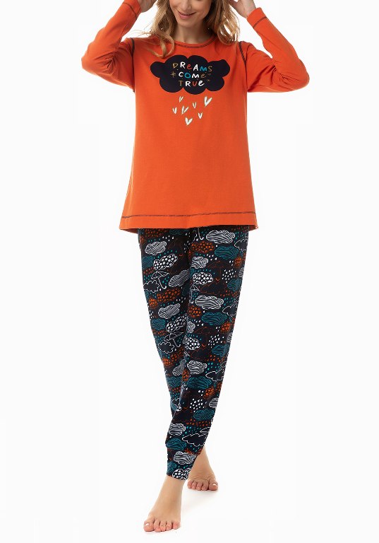Minerva Women's Cotton Pyjamas Dance in the Rain ***CLEARANCE***-0 Minerva Women's Cotton Pyjamas Dance in the Rain
