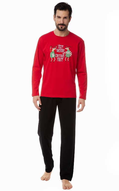 Minerva X-mas Party Men's PyjamasCLEARANCE-0 Minerva X-mas Party Men's Pyjamas