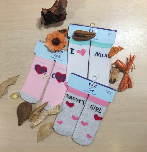 YOU CLUB SOCKS ΠΑΙΔΙΚΗ ΒΑΜΒΑΚΕΡH ΚΑΛΤΣA Girl SET 3τεμ-0