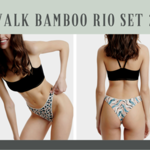 WALK WOMEN RIO BAMBOO WITH PATTERN 2 ITEMS W2018-6-0