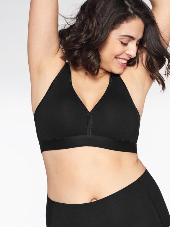 Naturana Αθλητικό Σουτιέν Cup C και D COTTON 86021-0