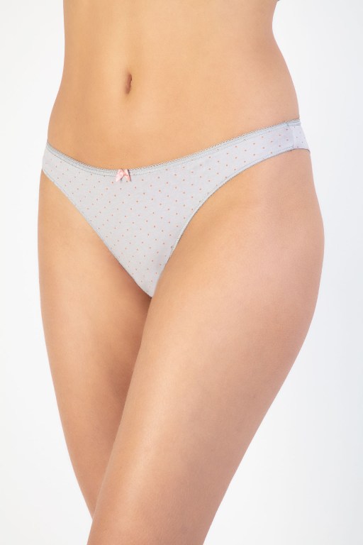 Elite Form Γυναικείο εσώρουχο βαμβακερό brazilian DOTS-6036