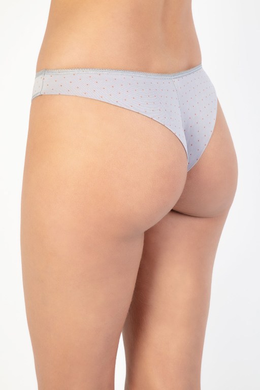 Elite Form Γυναικείο εσώρουχο βαμβακερό brazilian DOTS-6037