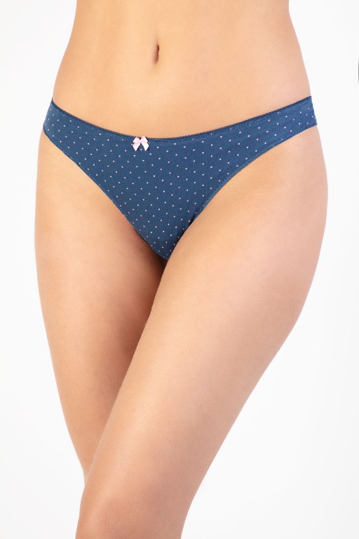 Elite Form Γυναικείο εσώρουχο βαμβακερό brazilian DOTS-6038