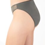 Elite Form Γυναικείο εσώρουχο βαμβακερό Slip 2/4 LACE.-6008