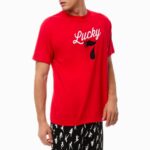Minerva Κοντομάνικη Ανδρική Πυτζάμα Lucky SS21-0