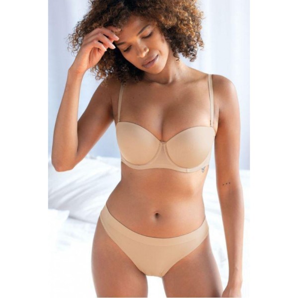 DORINA σουτιέν με μπανέλα cup C - D STRAPLESS-6125