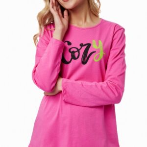 Minerva Γυναικεία Βαμβακερή Πυζάμα Cozy W21/22-0