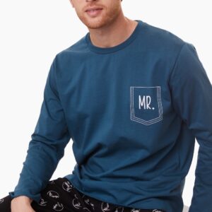 Minerva Men's Pyjamas Signature Printed