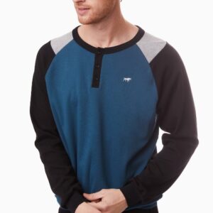 Minerva Men's Pyjamas Bull Reglan with placket
